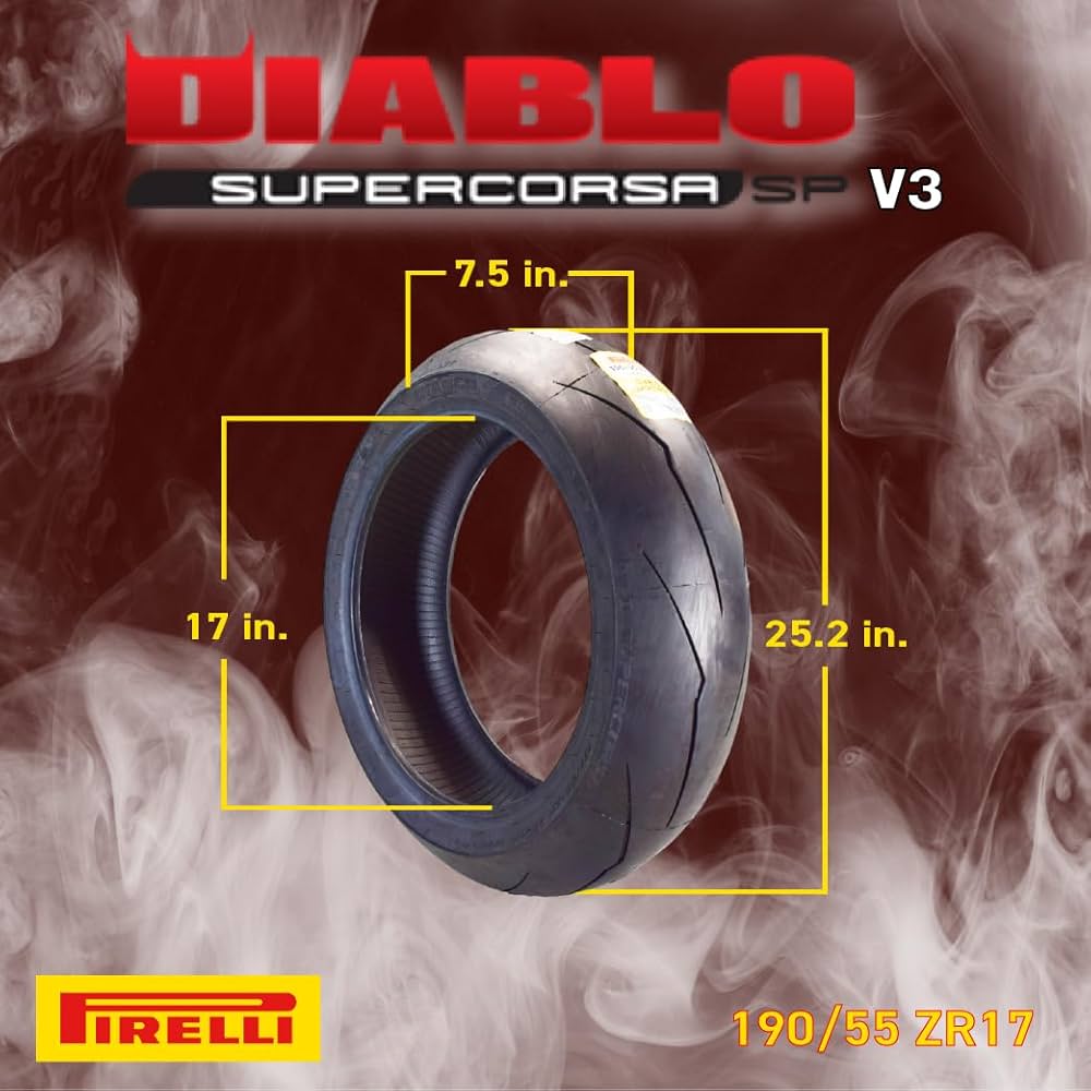 【アール】Pirelli製Diablo Supercorsa SP V3 Pirelli Diablo Supercorsa SP V3 - S.T. Motosport